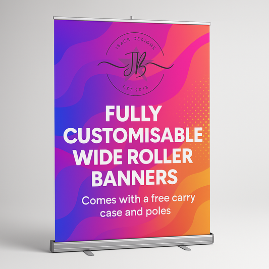 Wide Roller Banner- Single Sided